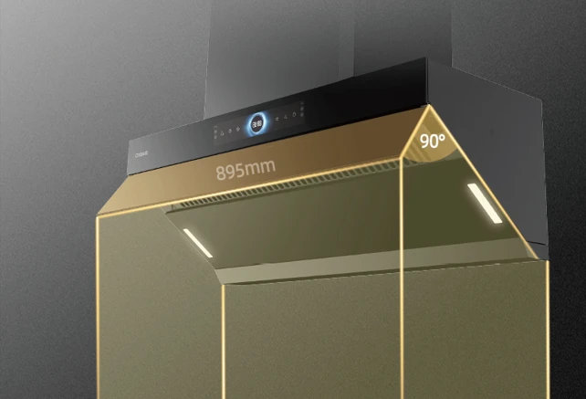 Wide Canopy Smoke Capture of Range Hood Blower Wide Canopy Smoke Capture of Range Hood Blower